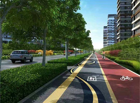 彩色防滑路面的材料特性及对材料的要求